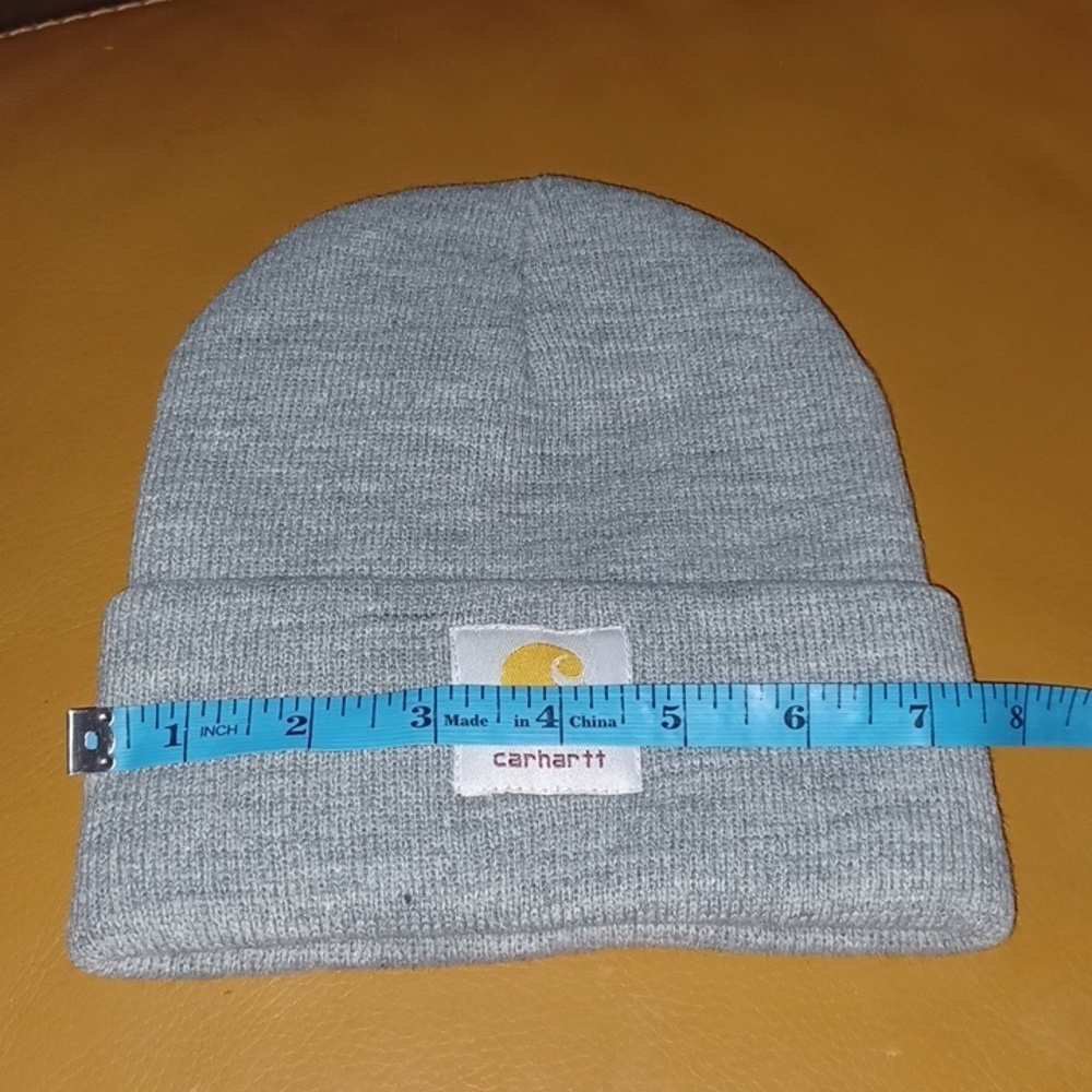 > Carhartt light gray beanie Unisex - Picture 6 of 8